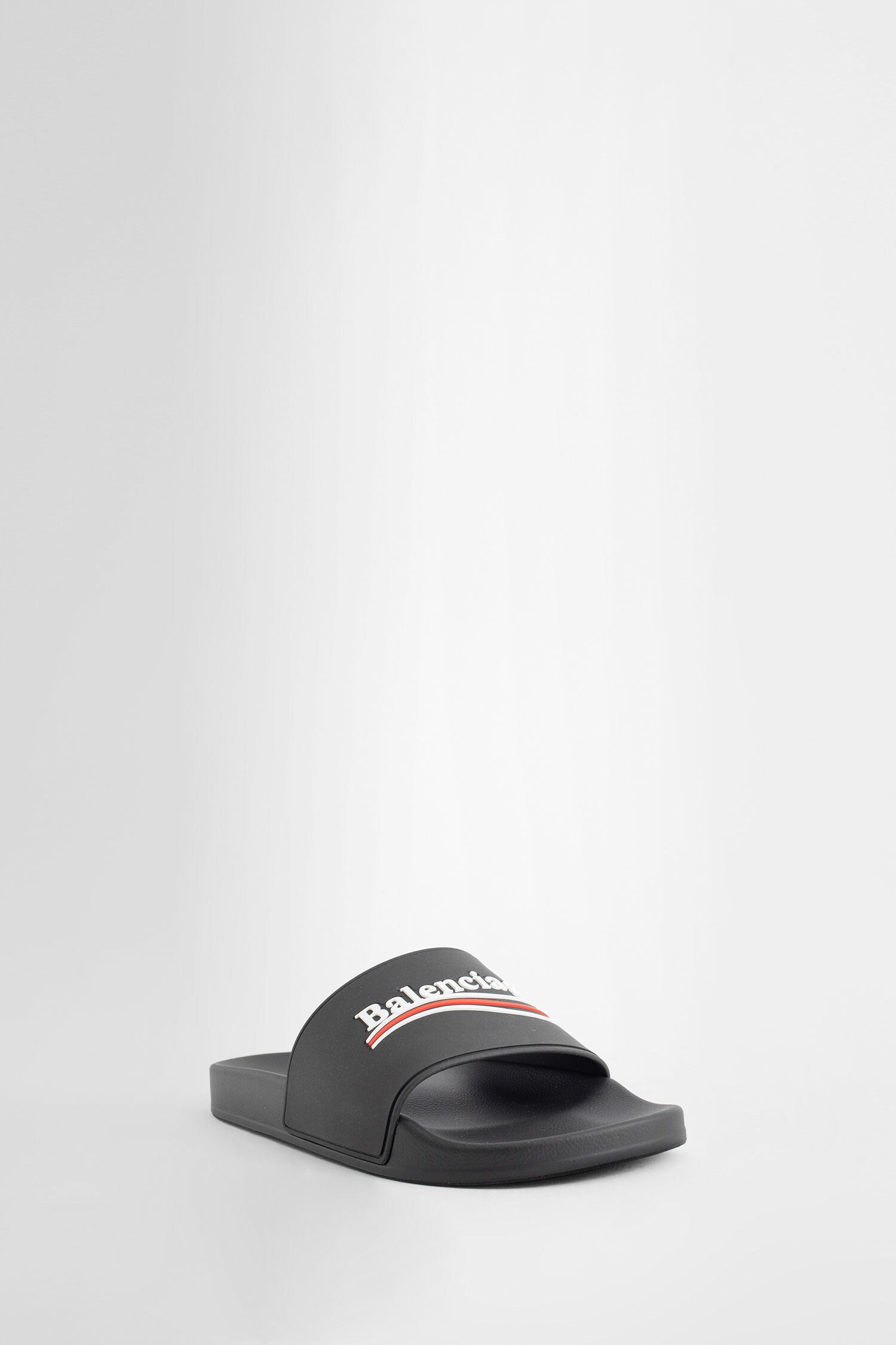 Antonioli BALENCIAGA MAN BLACK SANDALS & SLIDES