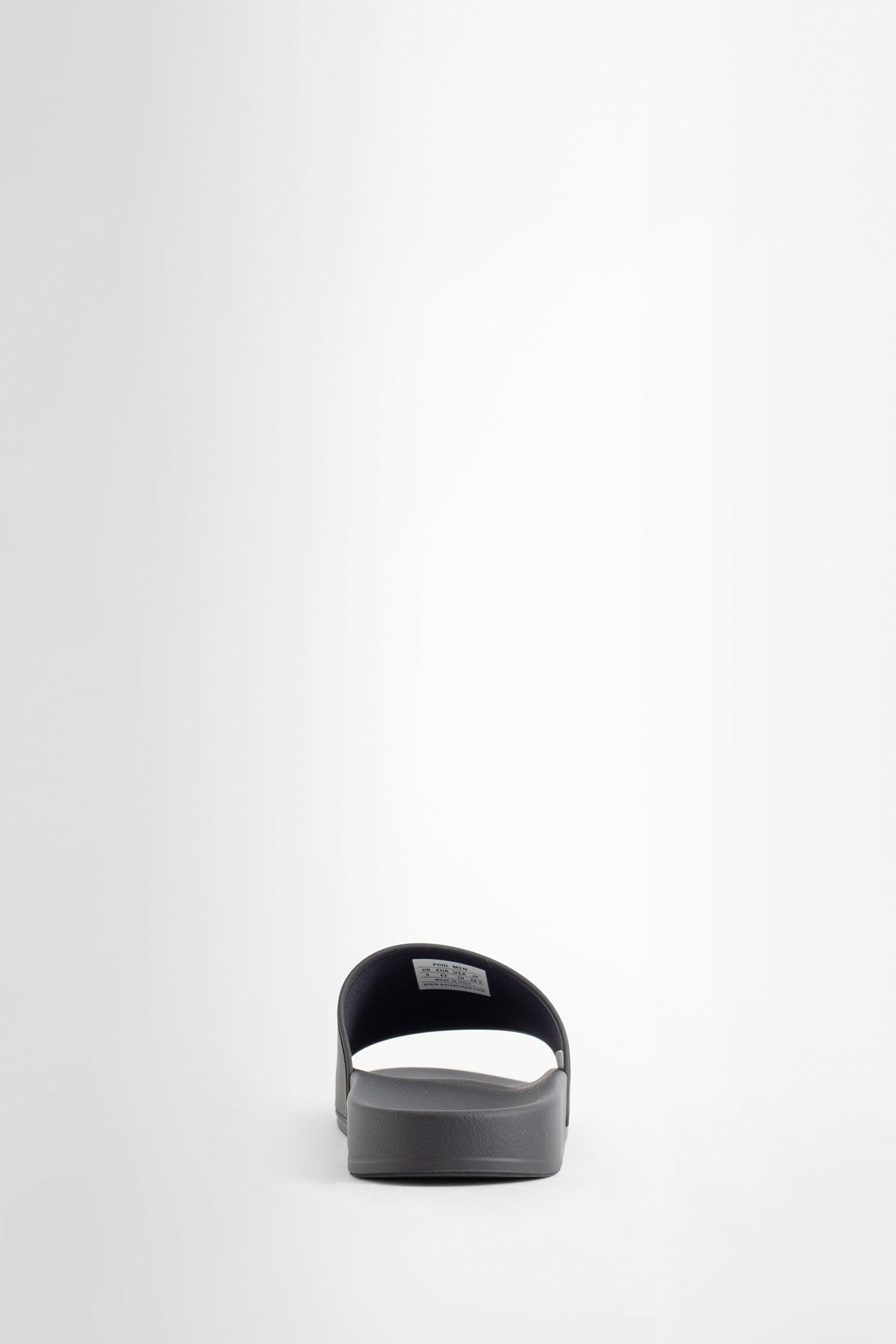 Antonioli BALENCIAGA MAN BLACK SANDALS & SLIDES