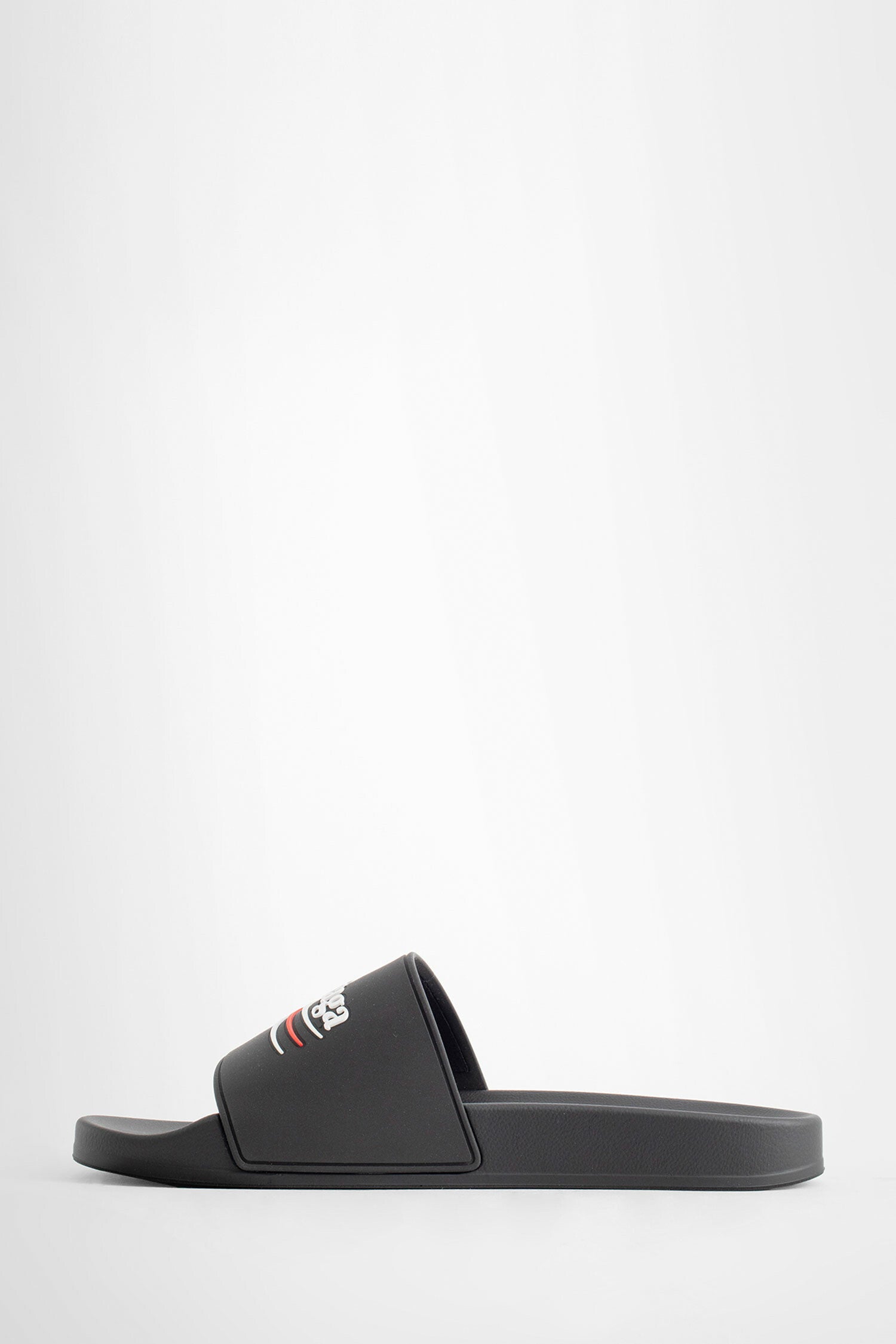 Antonioli BALENCIAGA MAN BLACK SANDALS & SLIDES