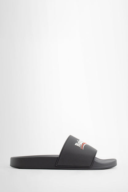 Antonioli BALENCIAGA MAN BLACK SANDALS & SLIDES