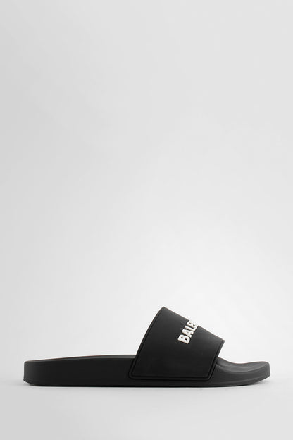 Antonioli BALENCIAGA MAN BLACK SANDALS & SLIDES