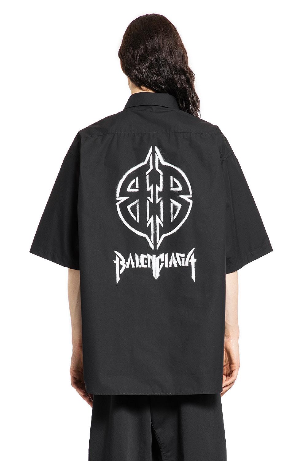 Antonioli BALENCIAGA MAN BLACK SHIRTS