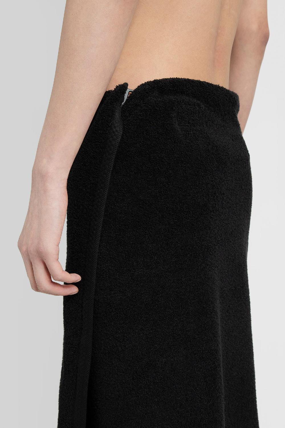 Antonioli BALENCIAGA MAN BLACK SHORTS & SKIRTS