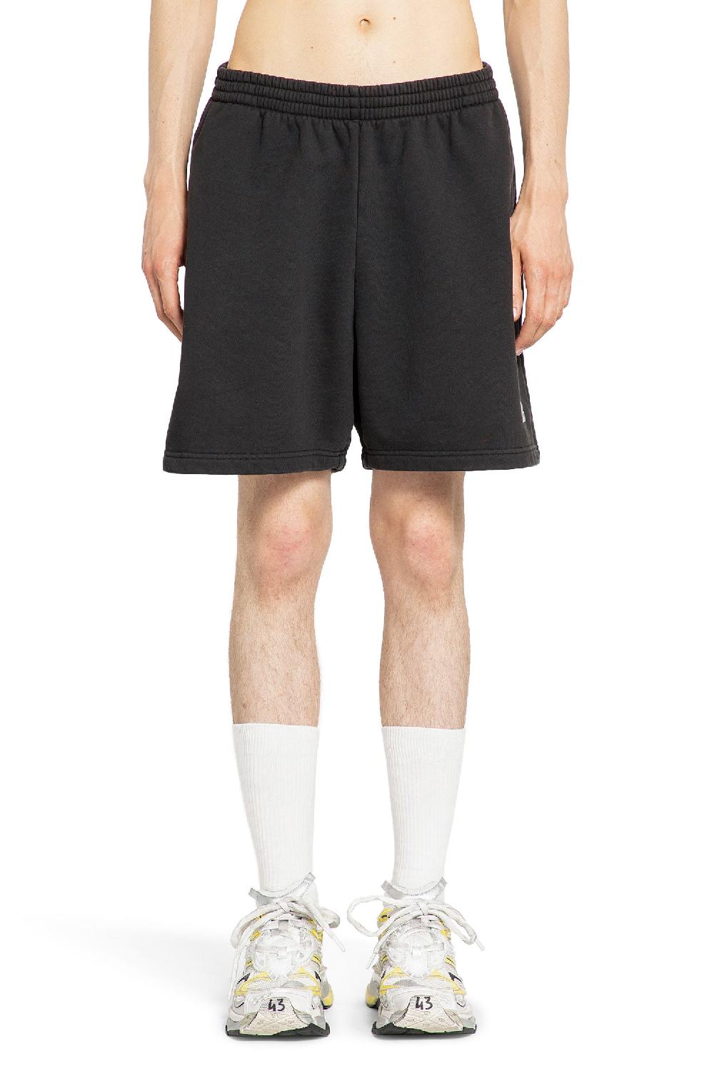 Antonioli BALENCIAGA MAN BLACK SHORTS & SKIRTS