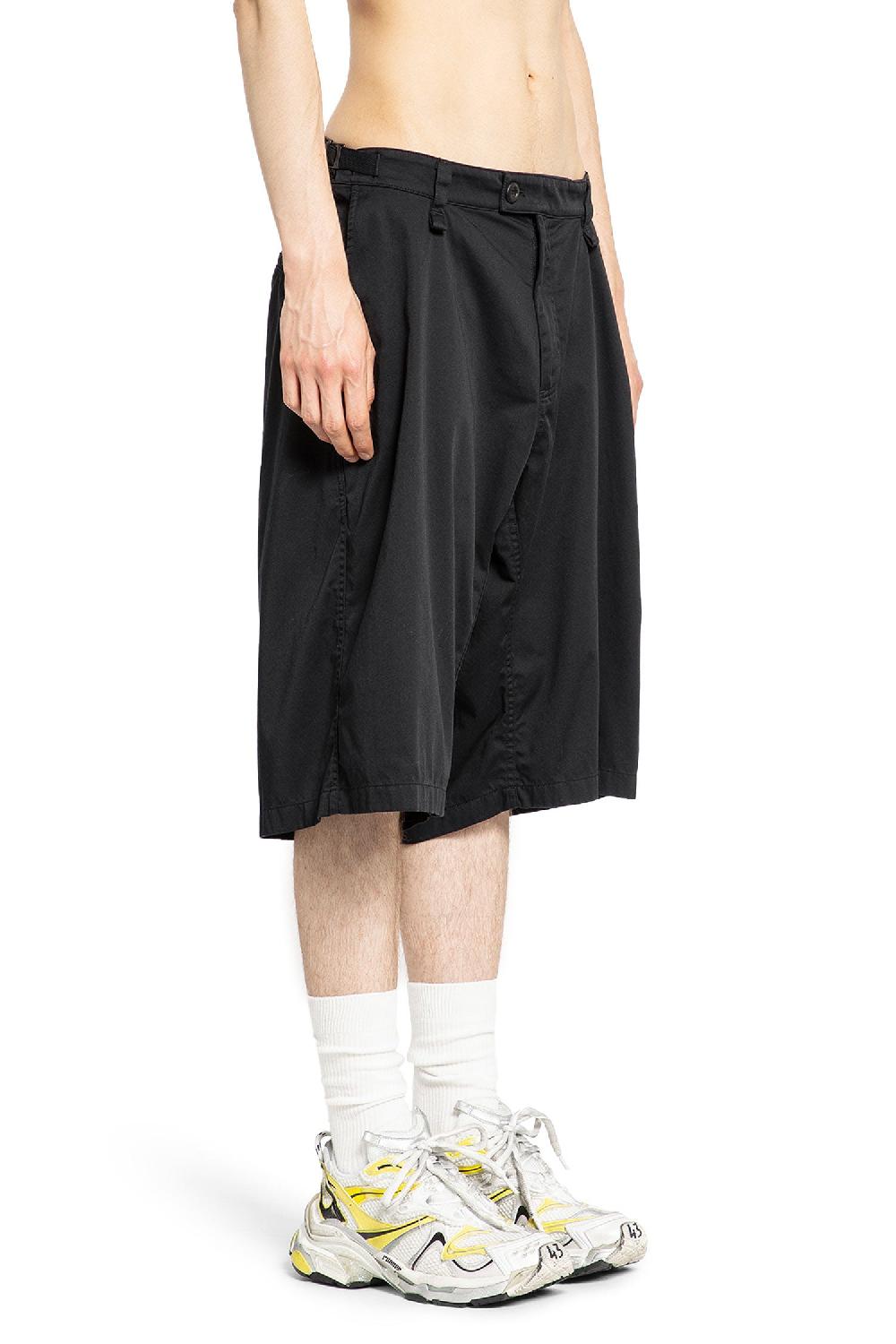 Antonioli BALENCIAGA MAN BLACK SHORTS & SKIRTS