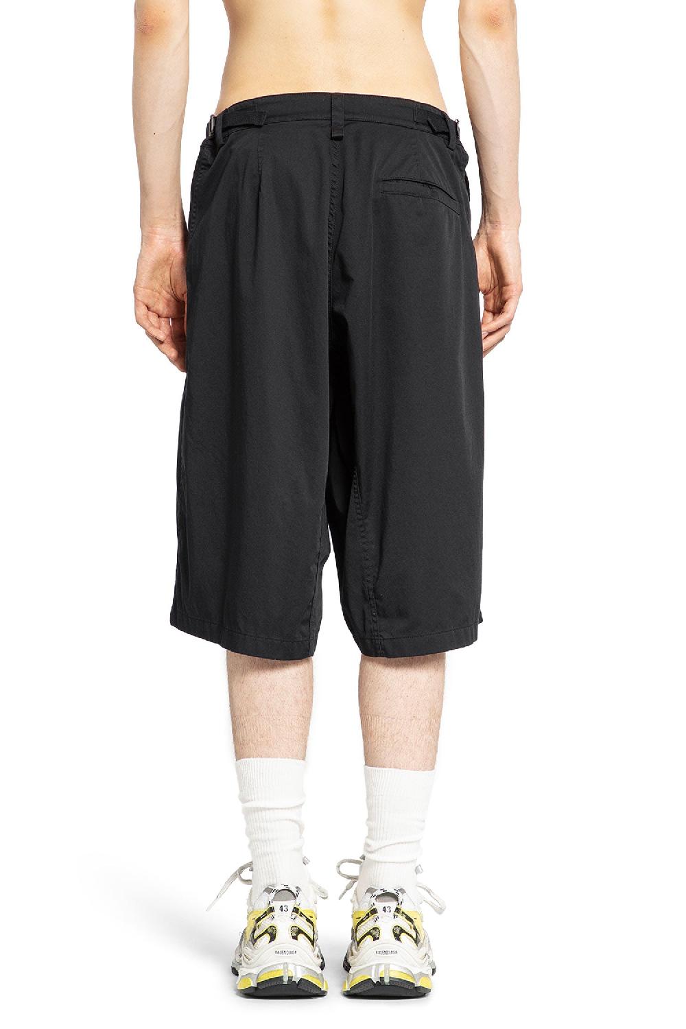 Antonioli BALENCIAGA MAN BLACK SHORTS & SKIRTS