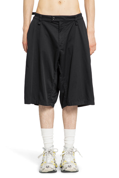 Antonioli BALENCIAGA MAN BLACK SHORTS & SKIRTS