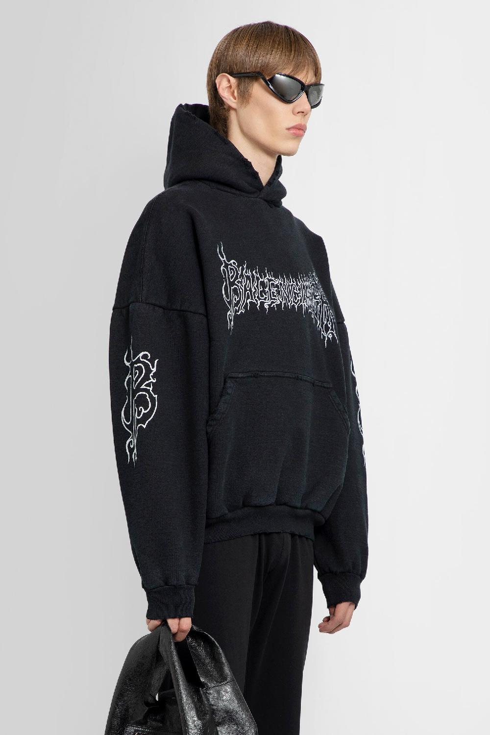 Antonioli BALENCIAGA MAN BLACK SWEATSHIRTS