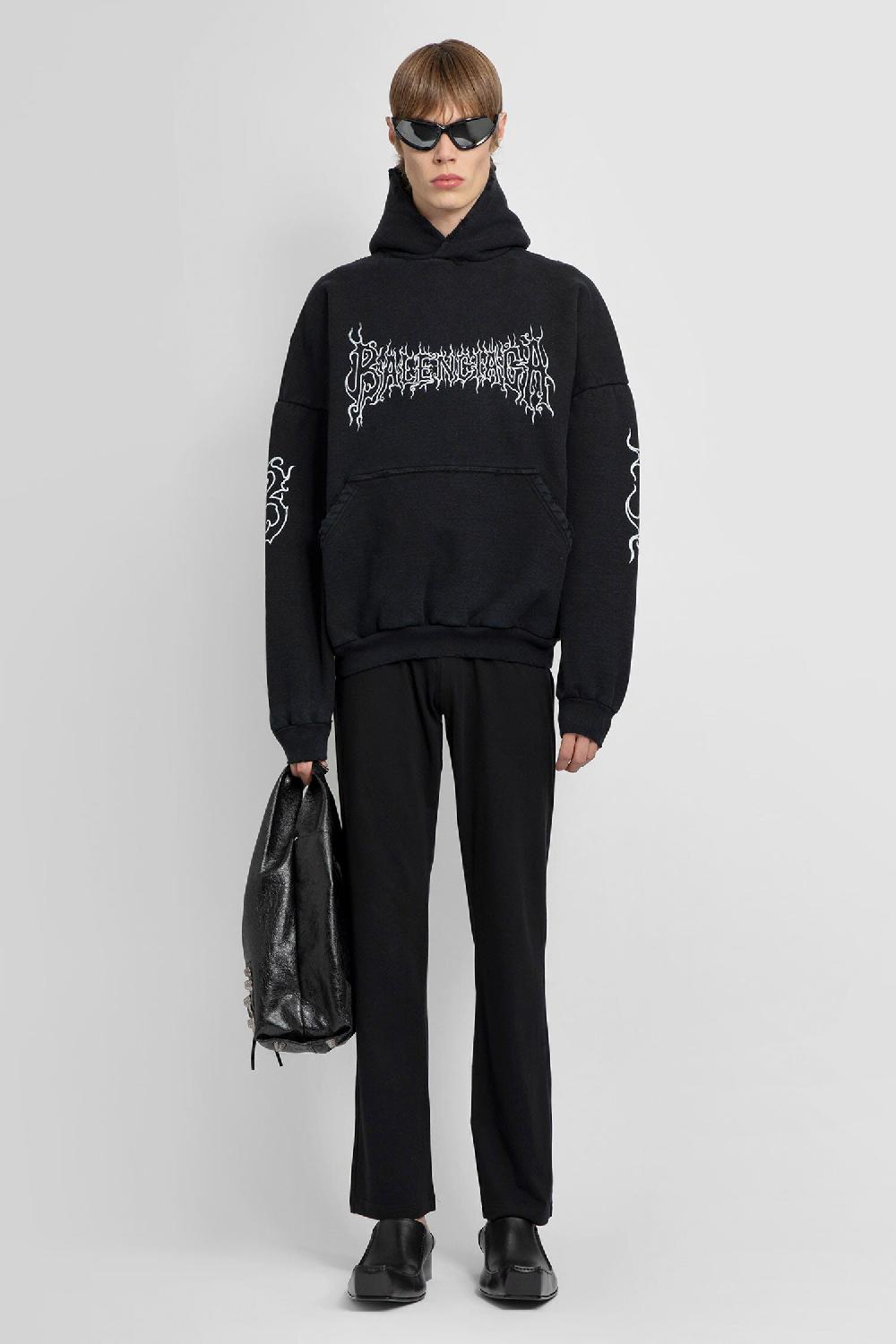 Antonioli BALENCIAGA MAN BLACK SWEATSHIRTS