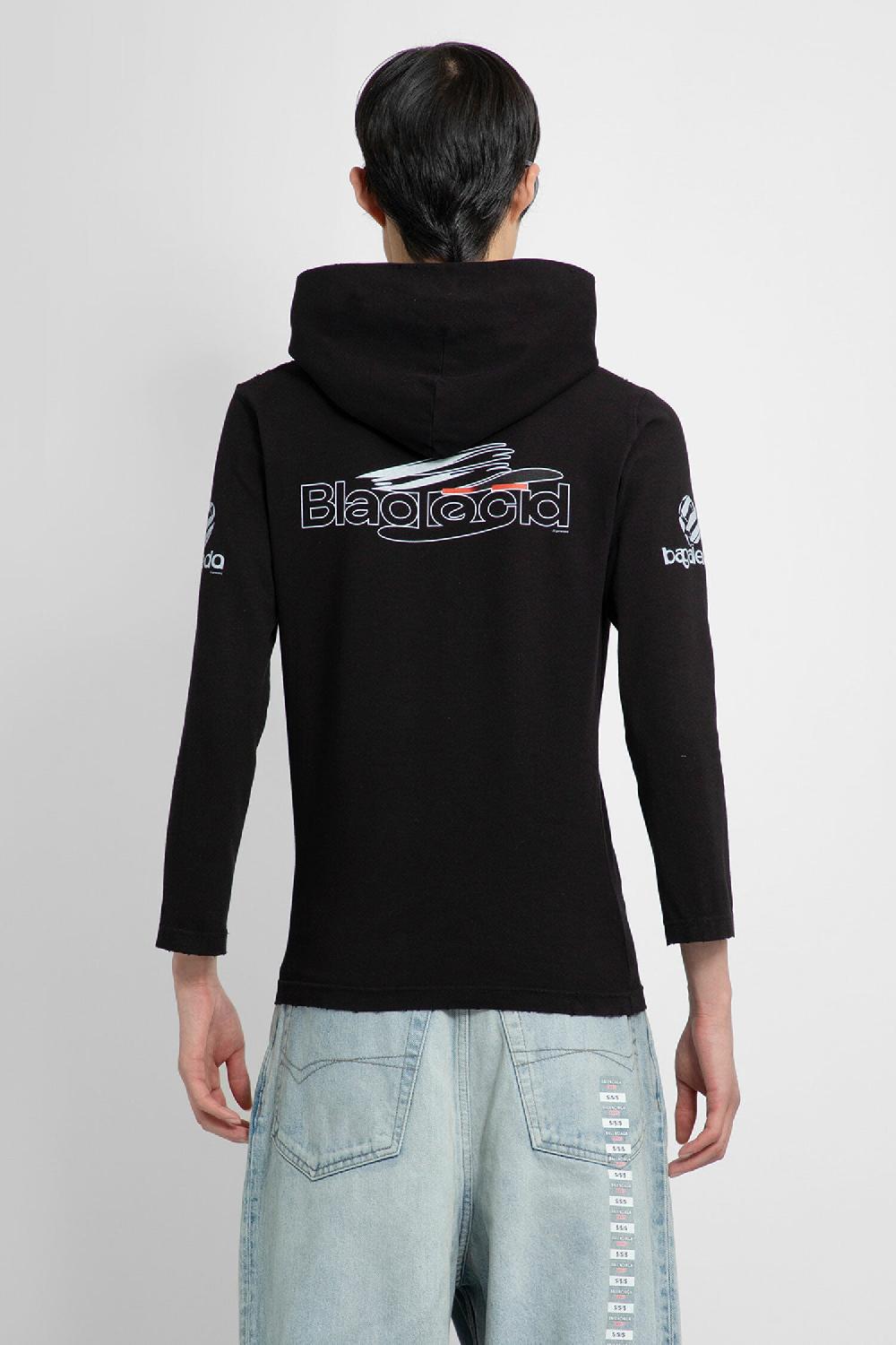 Antonioli BALENCIAGA MAN BLACK T-SHIRTS & TANK TOPS