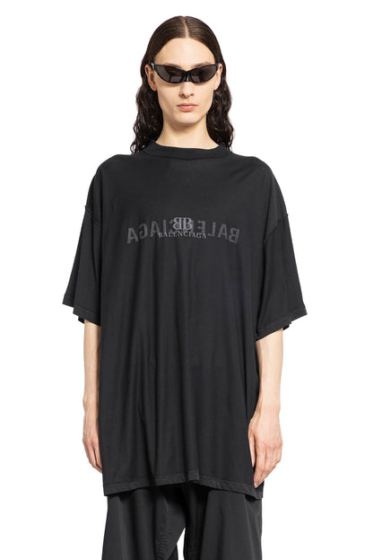 Antonioli BALENCIAGA MAN BLACK T-SHIRTS & TANK TOPS
