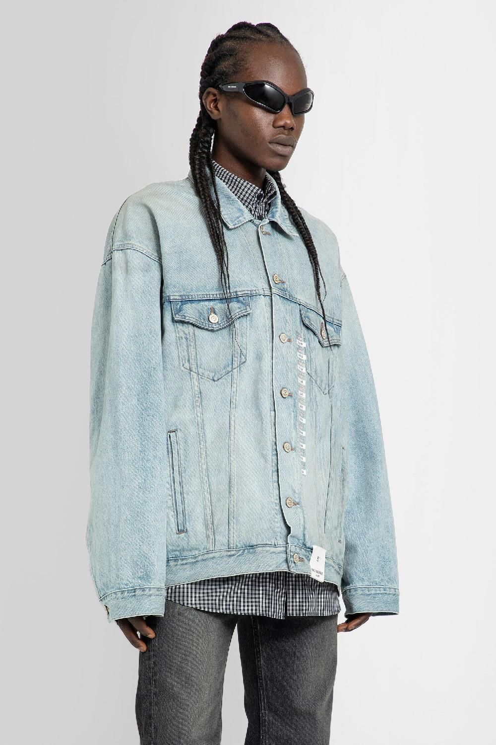 Antonioli BALENCIAGA MAN BLUE JACKETS