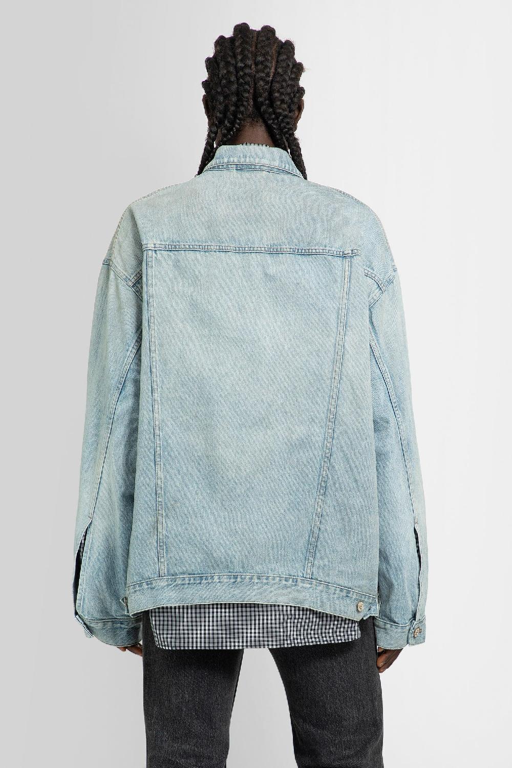 Antonioli BALENCIAGA MAN BLUE JACKETS