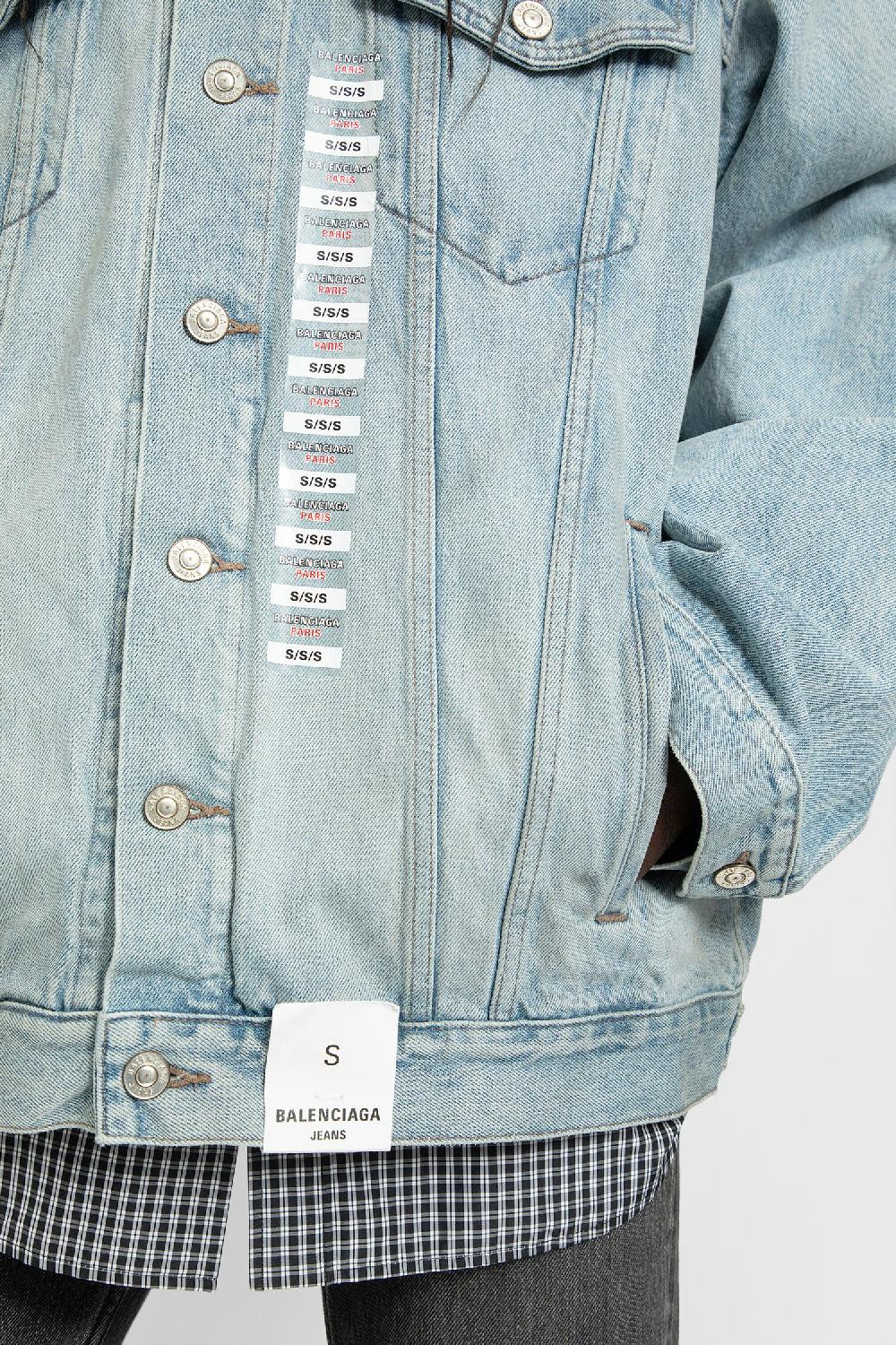 Antonioli BALENCIAGA MAN BLUE JACKETS