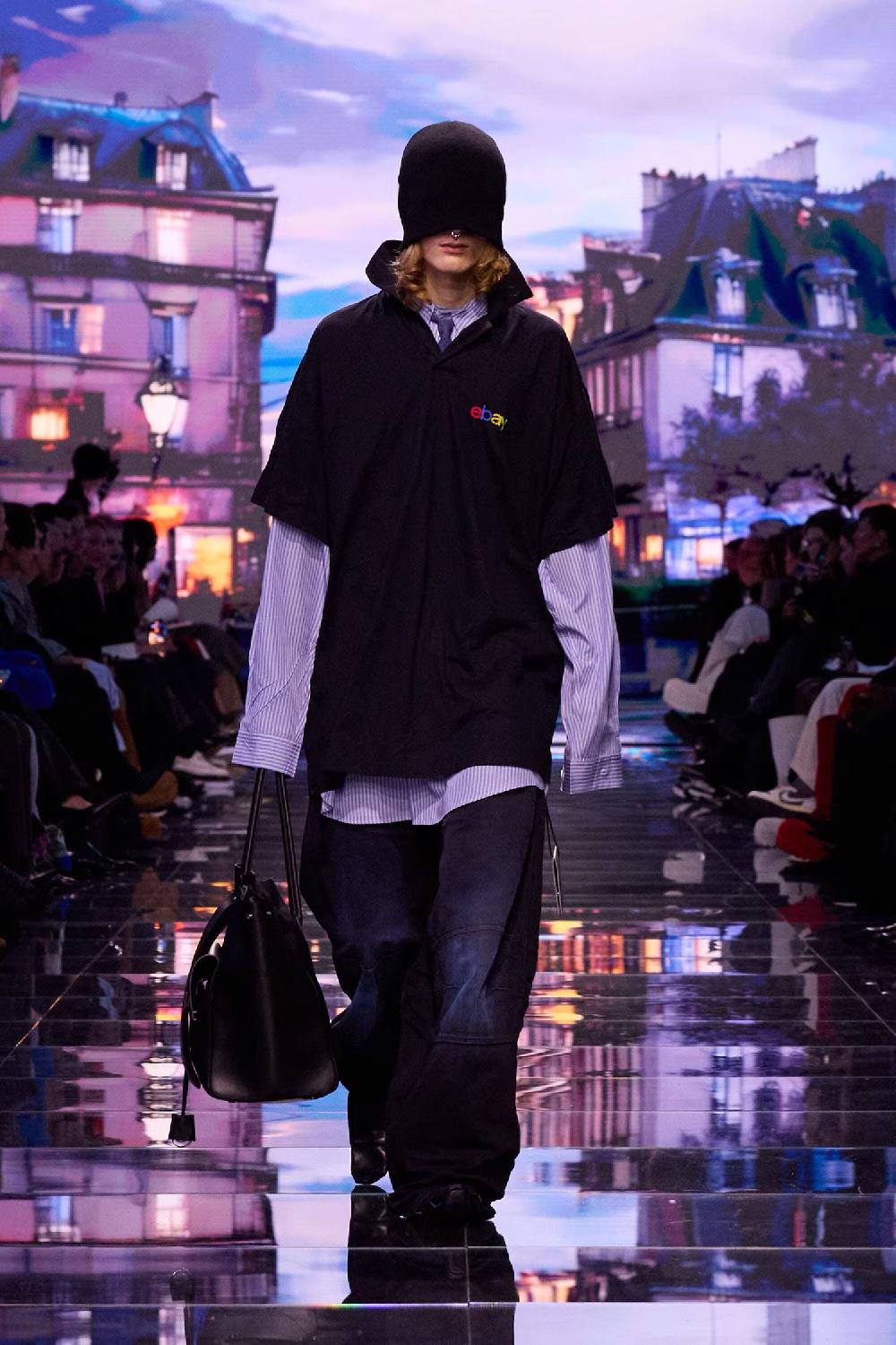 Antonioli BALENCIAGA MAN BLUE JEANS