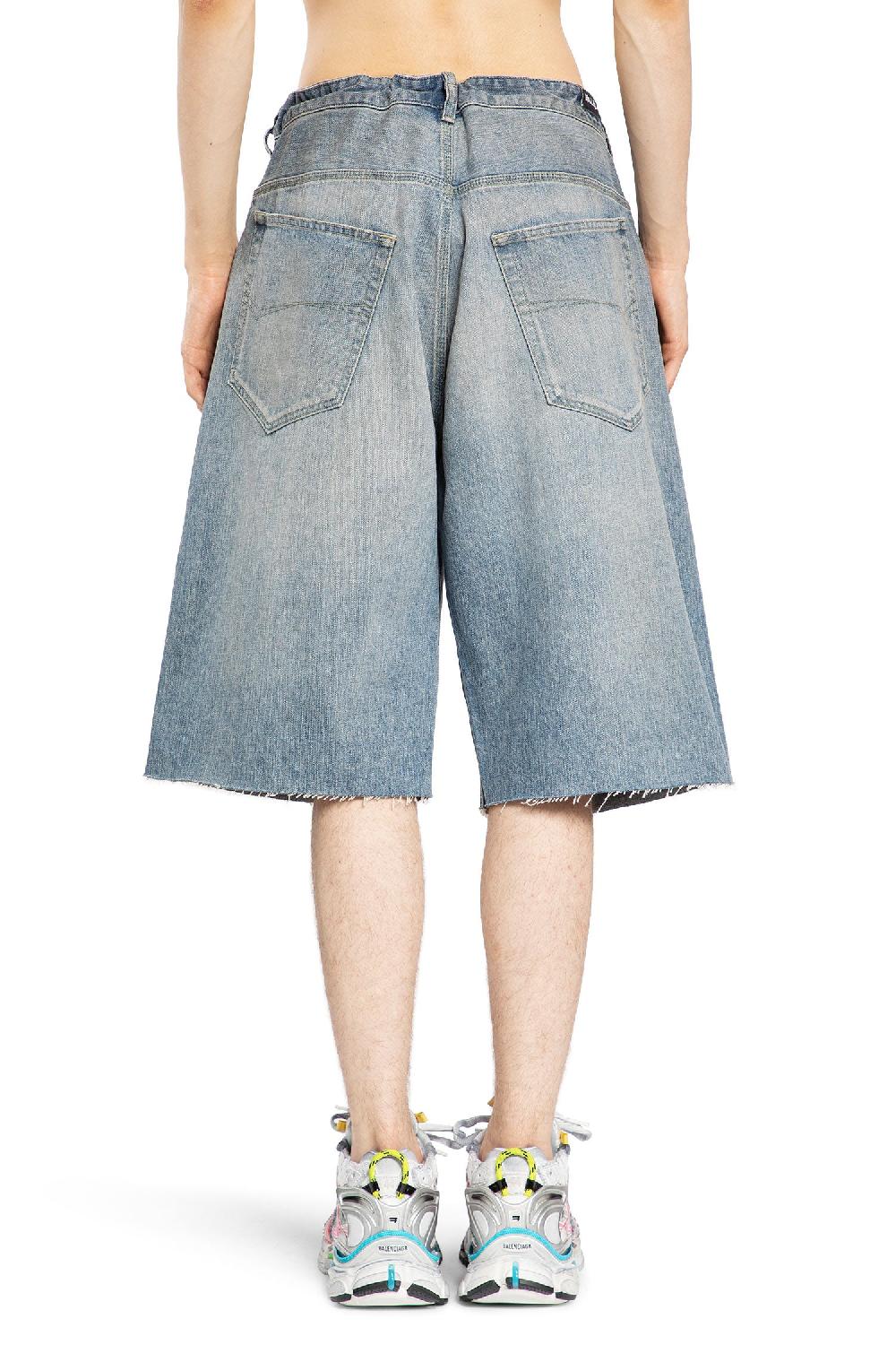 Antonioli BALENCIAGA MAN BLUE SHORTS & SKIRTS
