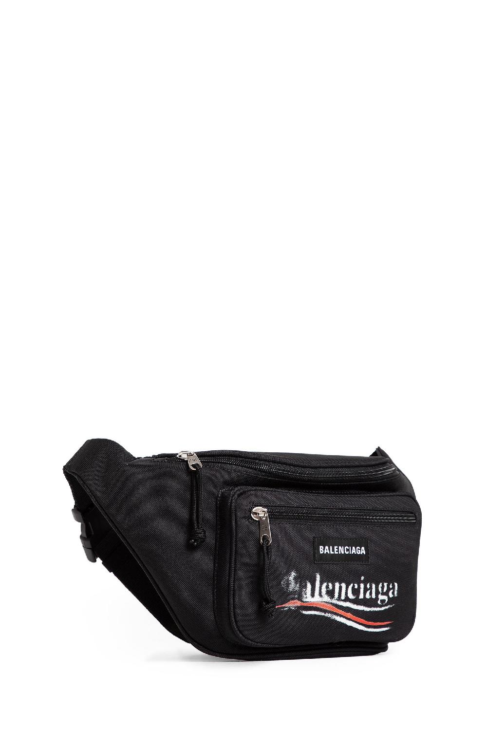 Antonioli BALENCIAGA UNISEX BLACK FANNY PACKS