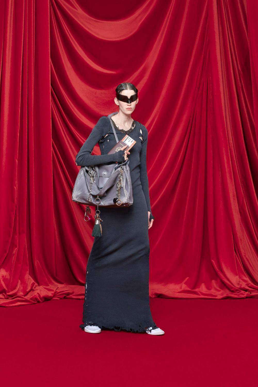 Antonioli BALENCIAGA WOMAN BLACK DRESSES