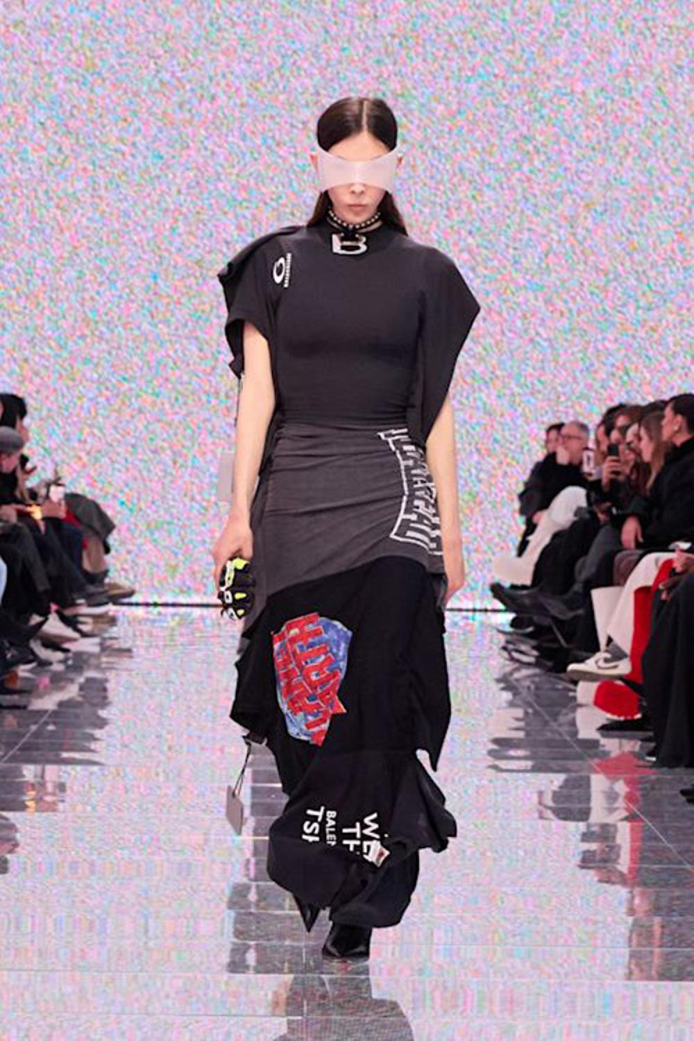 Antonioli BALENCIAGA WOMAN BLACK DRESSES