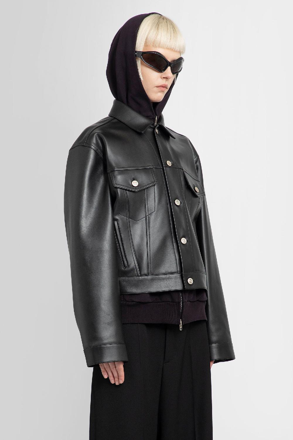 Antonioli BALENCIAGA WOMAN BLACK JACKETS