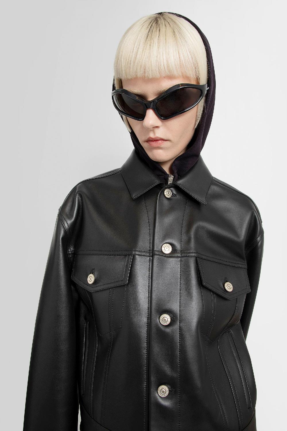 Antonioli BALENCIAGA WOMAN BLACK JACKETS