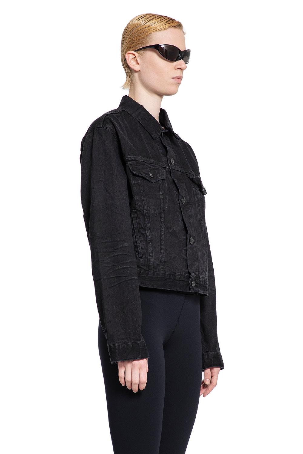 Antonioli BALENCIAGA WOMAN BLACK JACKETS