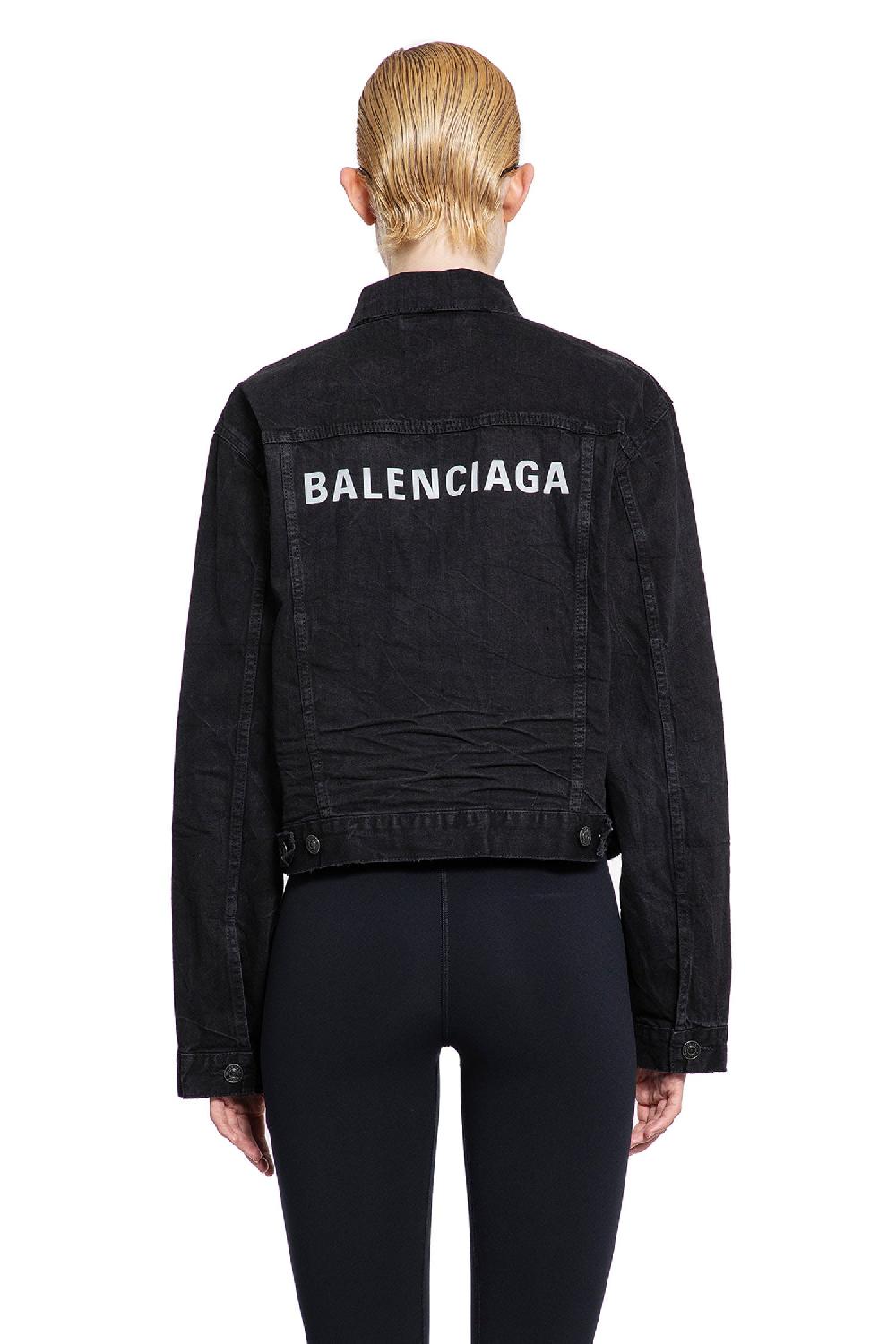 Antonioli BALENCIAGA WOMAN BLACK JACKETS