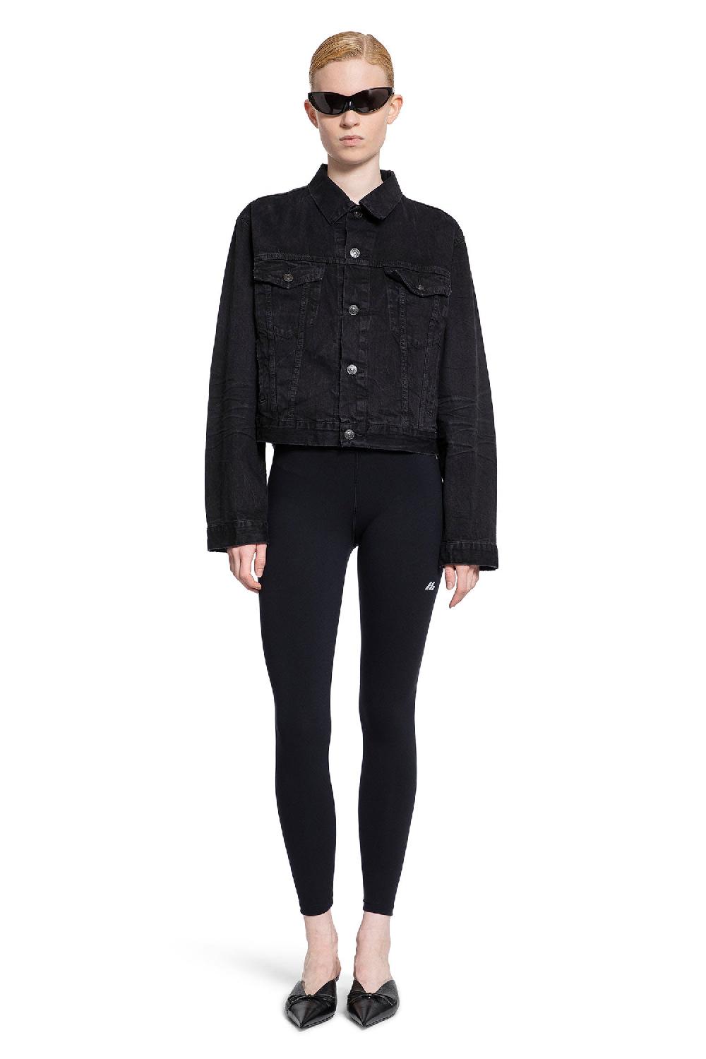 Antonioli BALENCIAGA WOMAN BLACK JACKETS