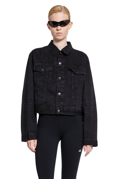 Antonioli BALENCIAGA WOMAN BLACK JACKETS