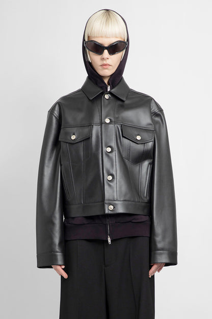 Antonioli BALENCIAGA WOMAN BLACK JACKETS