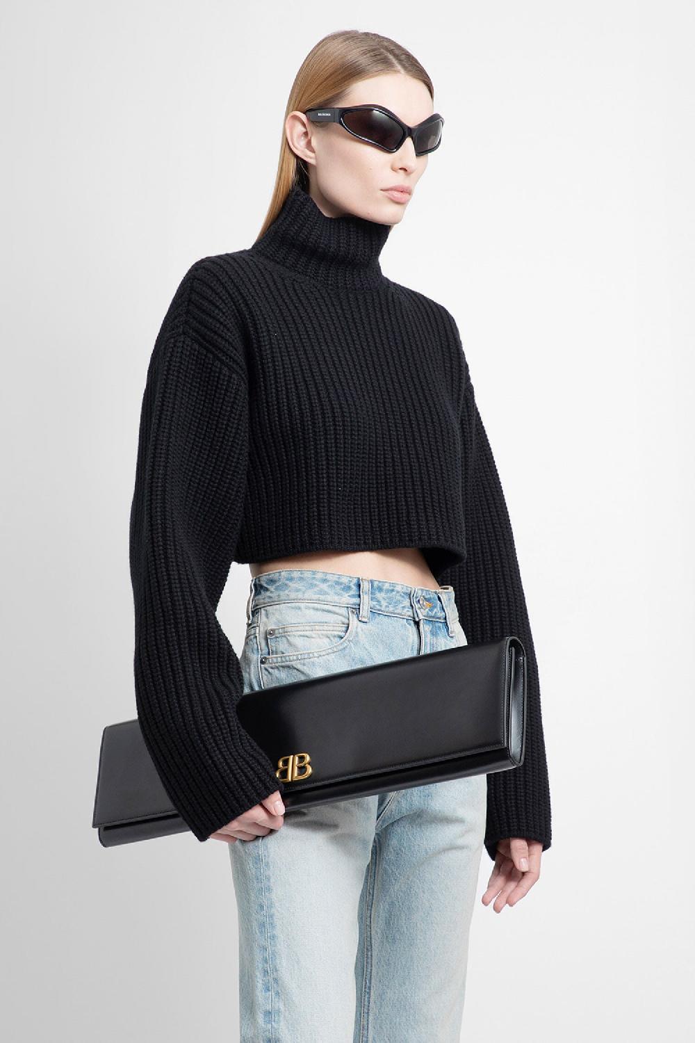 Antonioli BALENCIAGA WOMAN BLACK KNITWEAR