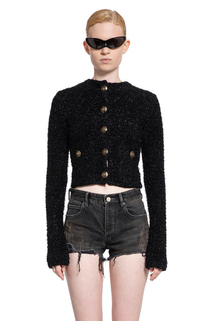 Antonioli BALENCIAGA WOMAN BLACK KNITWEAR