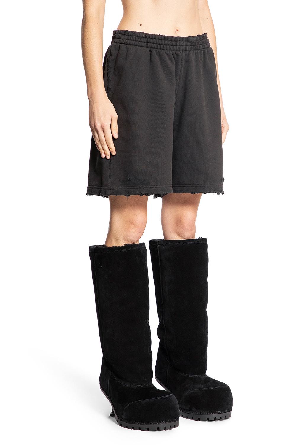 Antonioli BALENCIAGA WOMAN BLACK SHORTS