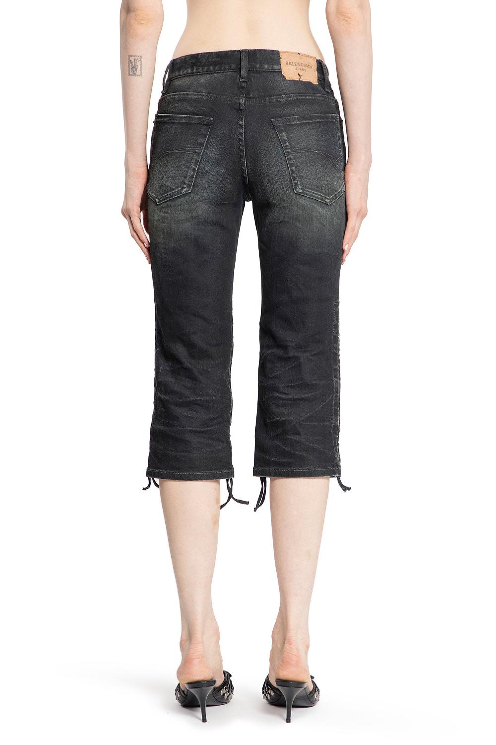 Antonioli BALENCIAGA WOMAN BLACK SHORTS