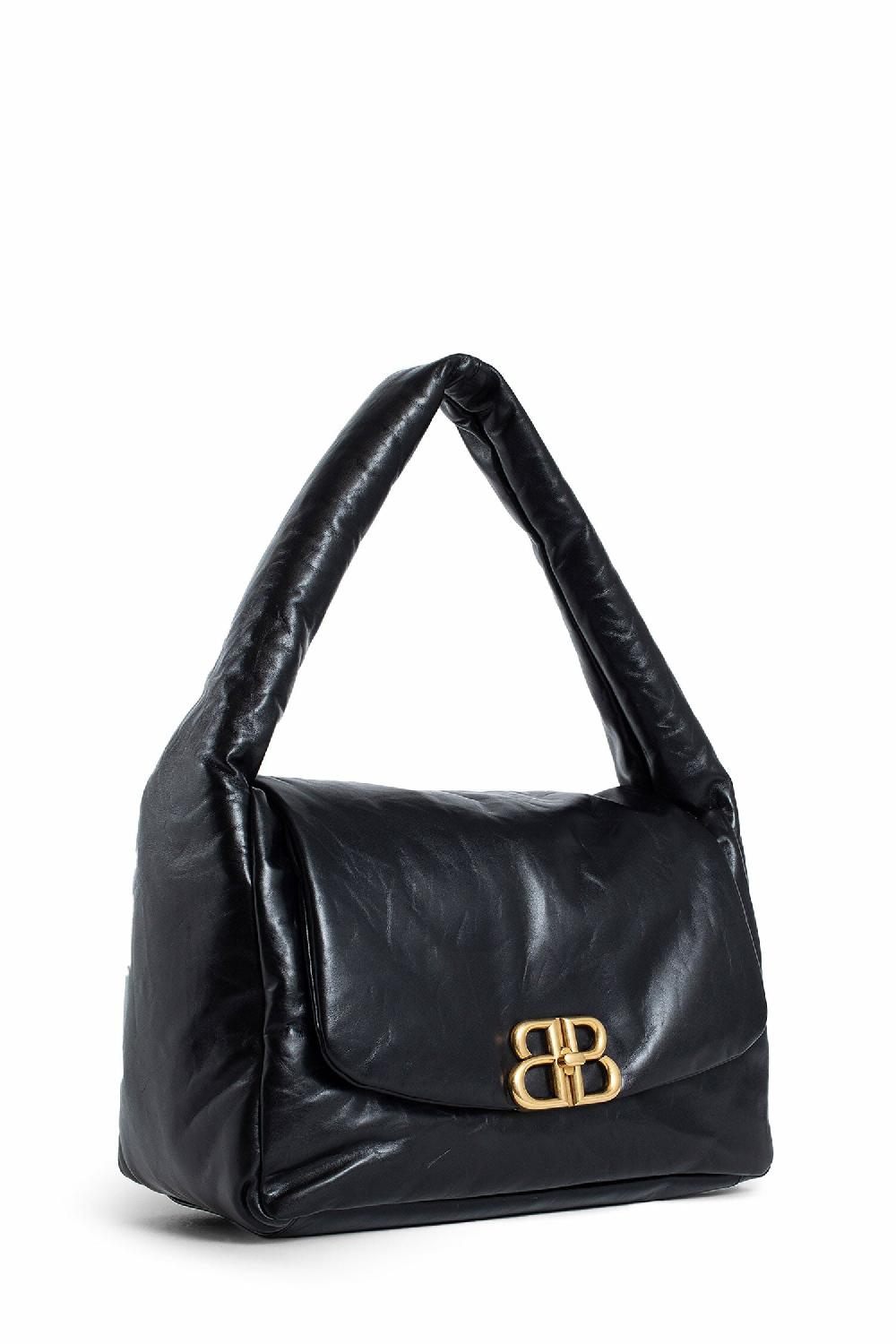 Antonioli BALENCIAGA WOMAN BLACK SHOULDER BAGS