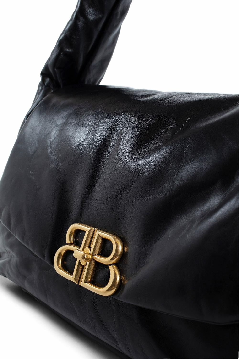 Antonioli BALENCIAGA WOMAN BLACK SHOULDER BAGS
