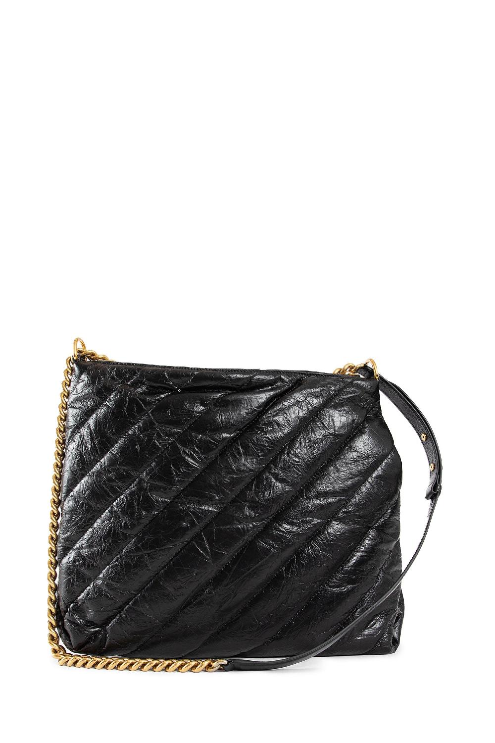 Antonioli BALENCIAGA WOMAN BLACK SHOULDER BAGS
