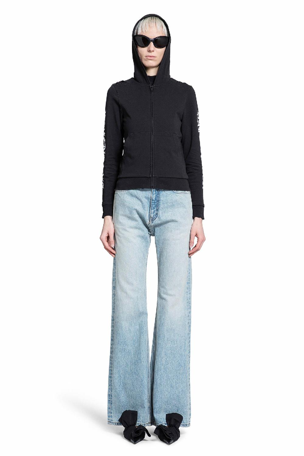 Antonioli BALENCIAGA WOMAN BLACK SWEATSHIRTS