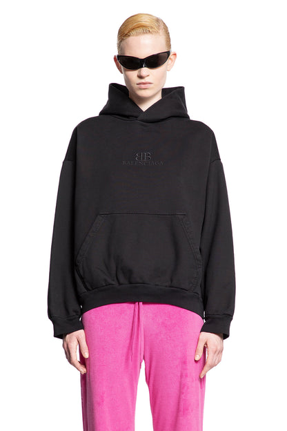 Antonioli BALENCIAGA WOMAN BLACK SWEATSHIRTS