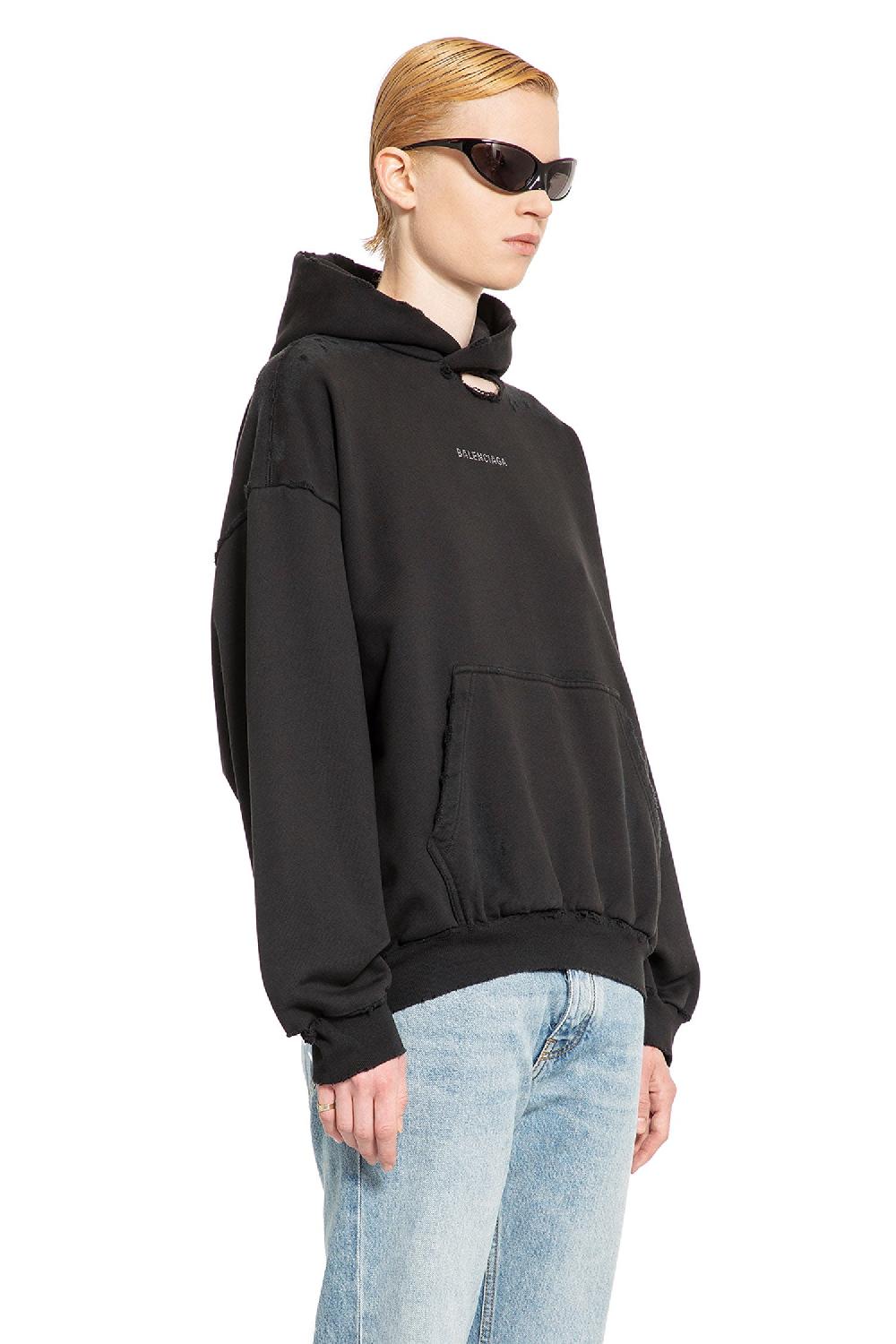 Antonioli BALENCIAGA WOMAN BLACK SWEATSHIRTS