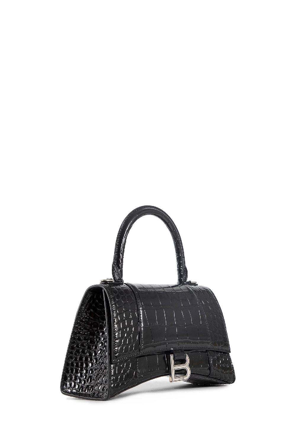 Antonioli BALENCIAGA WOMAN BLACK TOP HANDLE BAGS