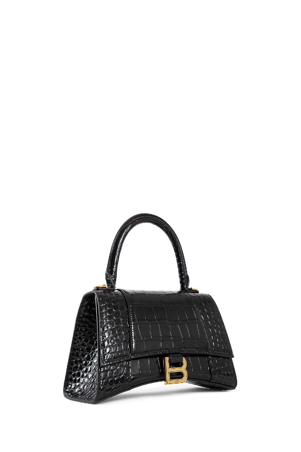 Antonioli BALENCIAGA WOMAN BLACK TOP HANDLE BAGS