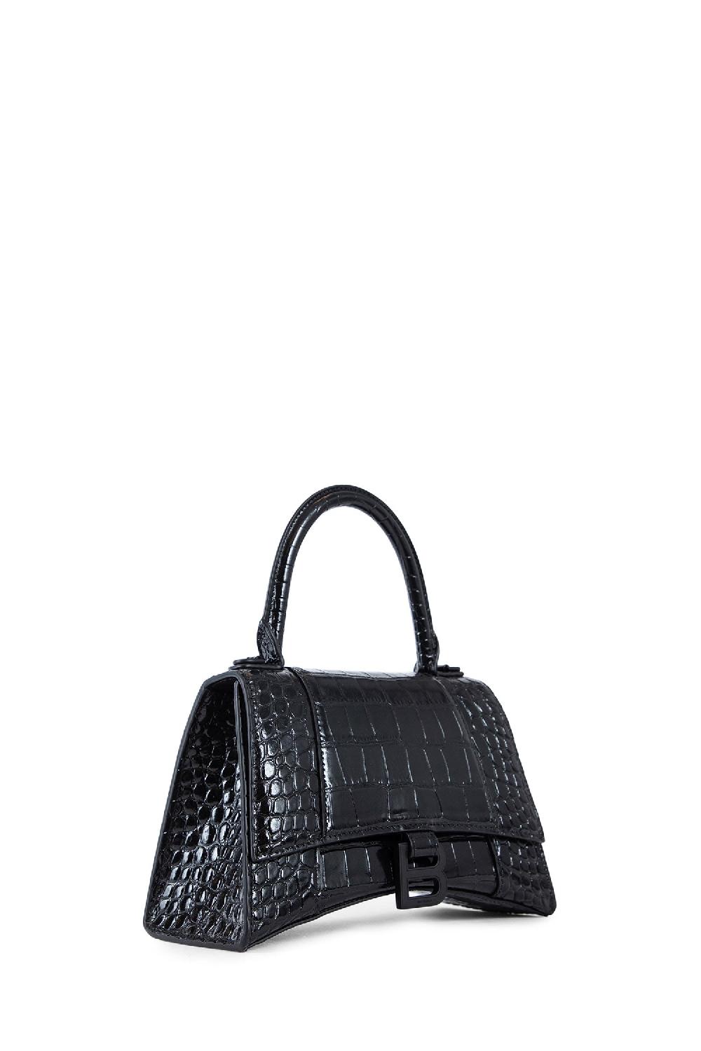 Antonioli BALENCIAGA WOMAN BLACK TOP HANDLE BAGS