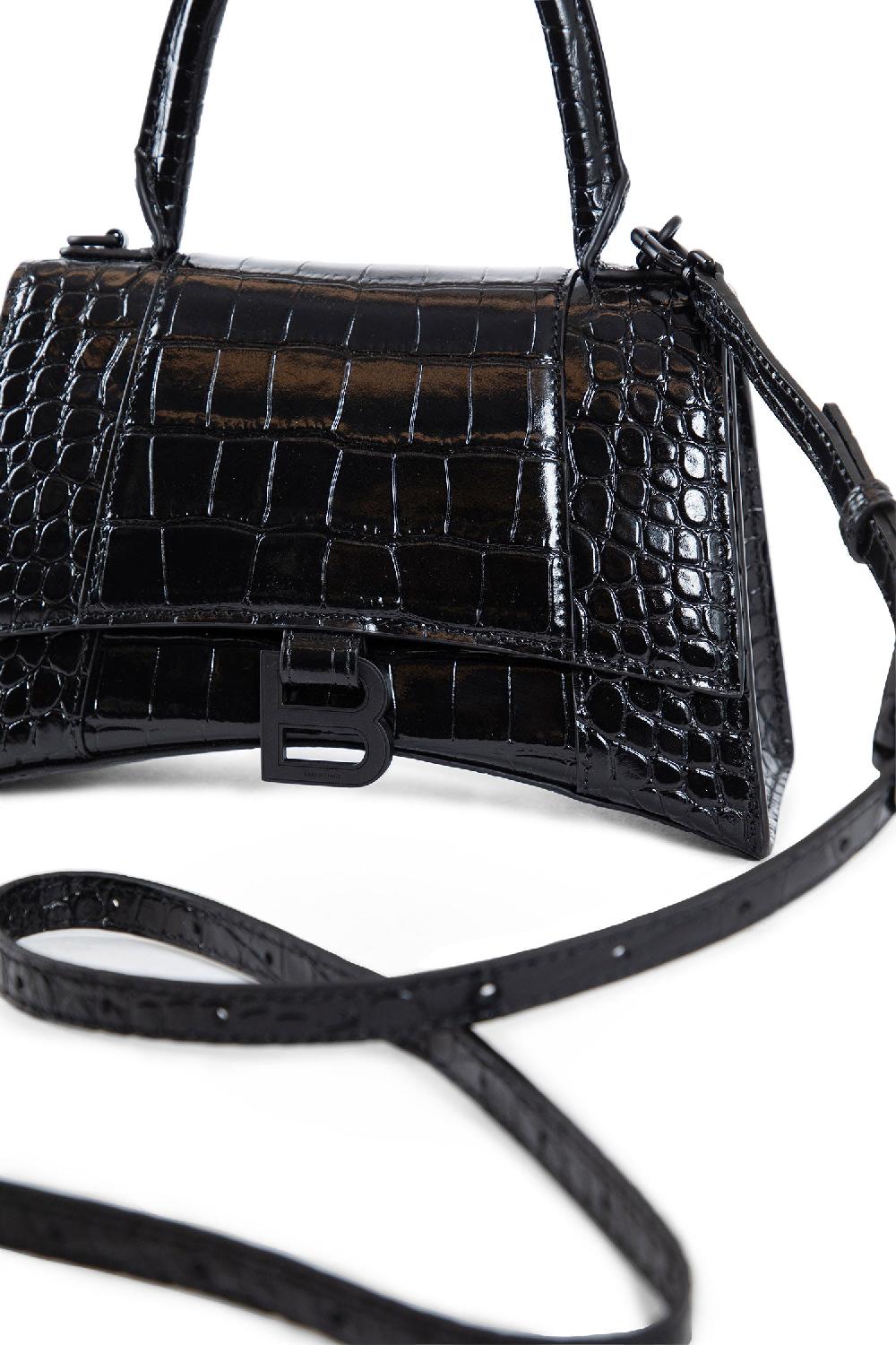 Antonioli BALENCIAGA WOMAN BLACK TOP HANDLE BAGS