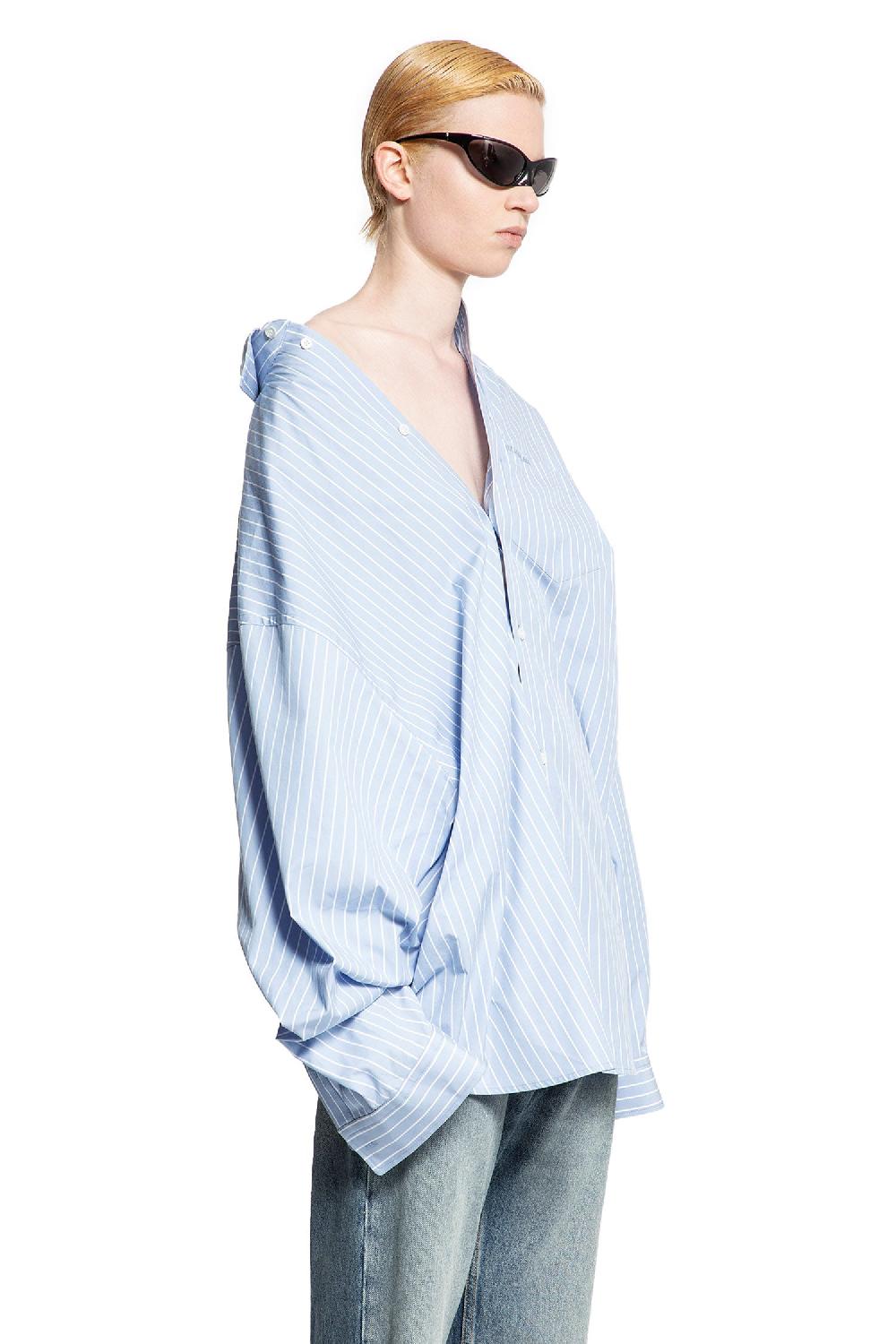 Antonioli BALENCIAGA WOMAN BLUE SHIRTS
