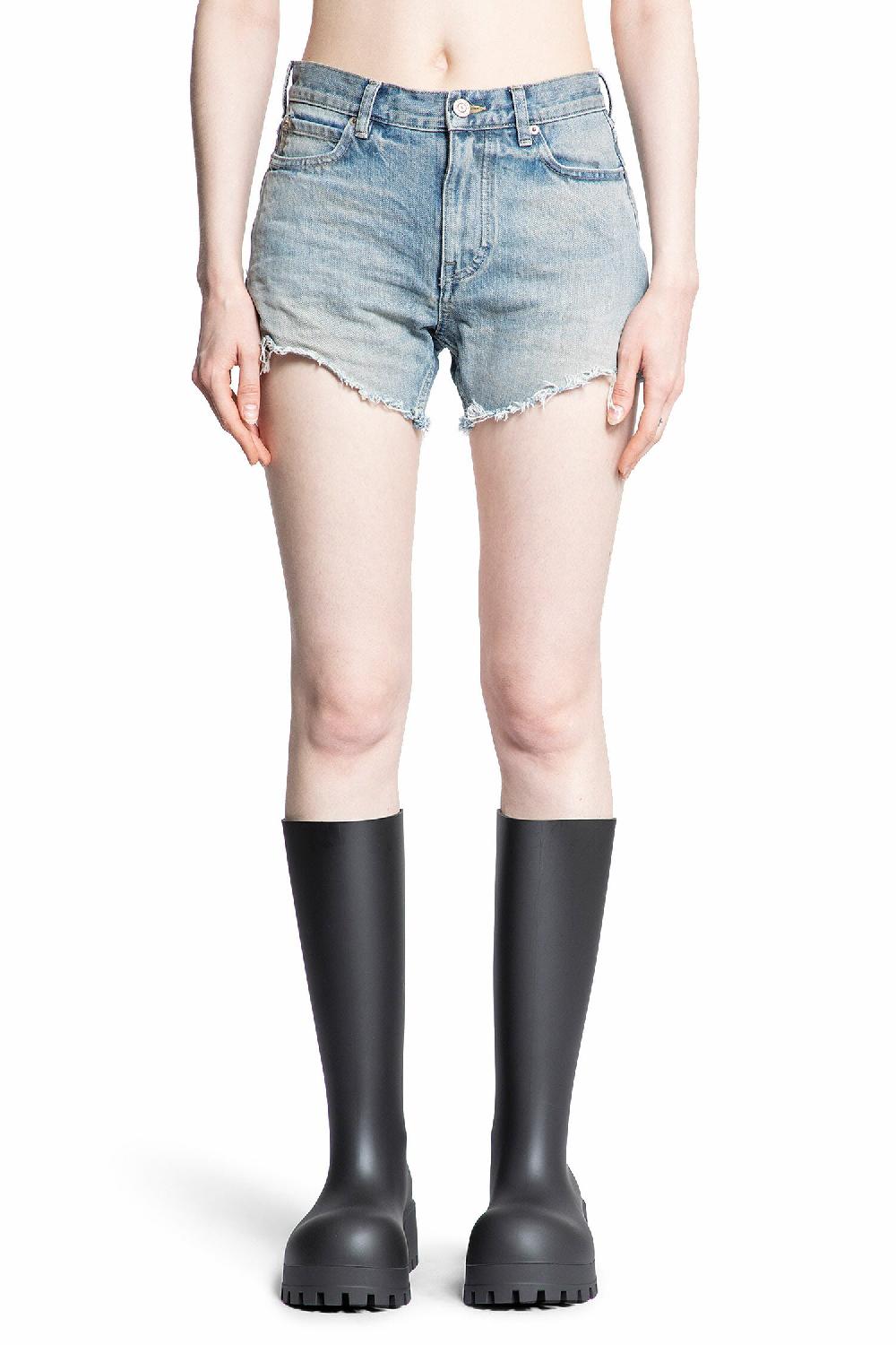 Antonioli BALENCIAGA WOMAN BLUE SHORTS