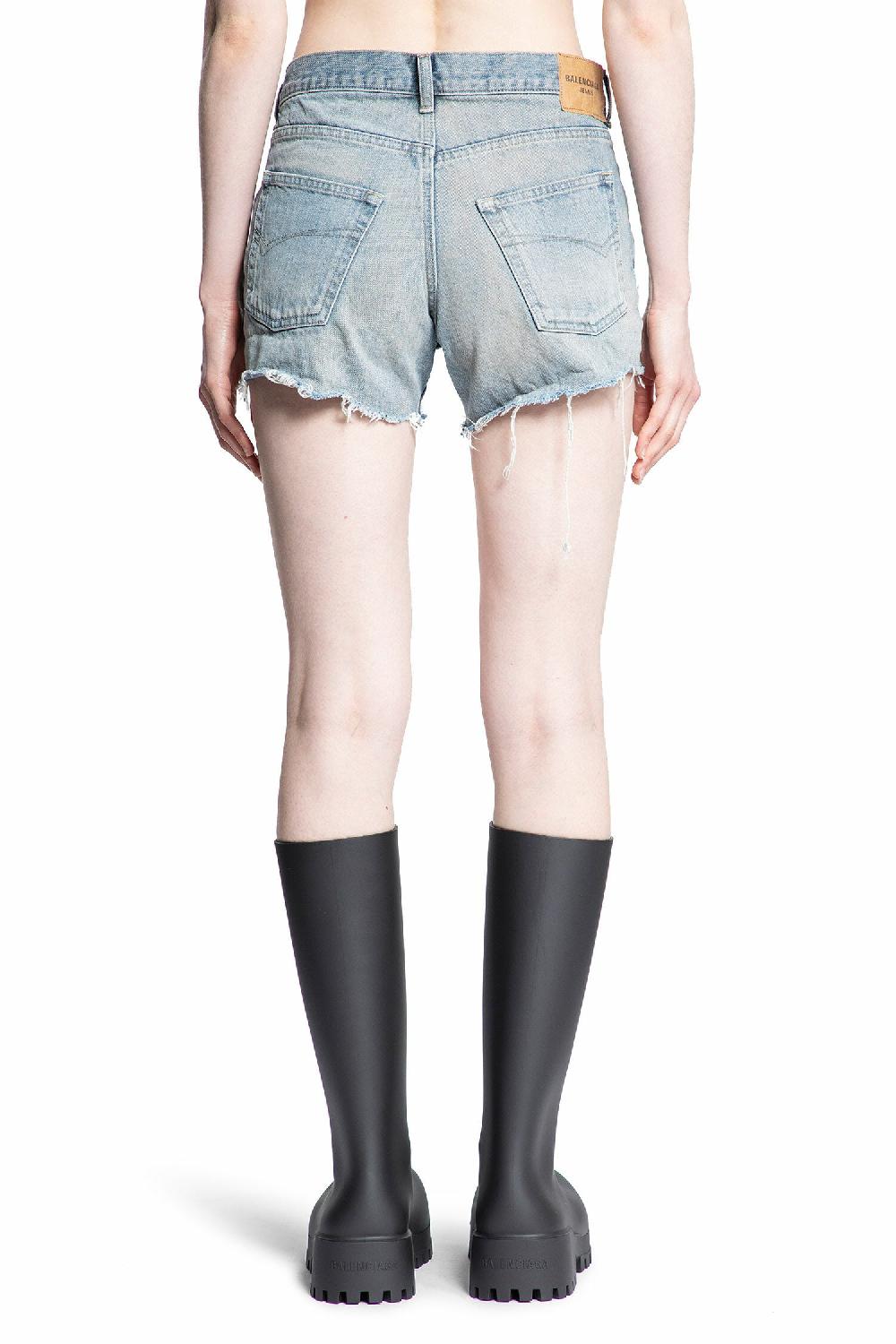Antonioli BALENCIAGA WOMAN BLUE SHORTS