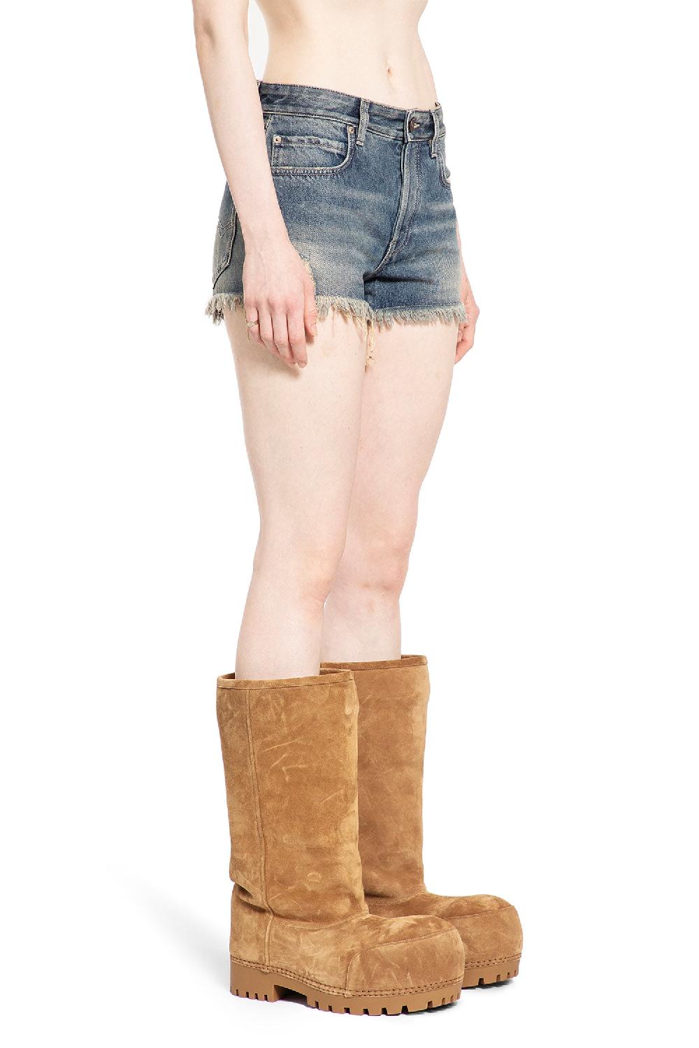 Antonioli BALENCIAGA WOMAN BLUE SHORTS