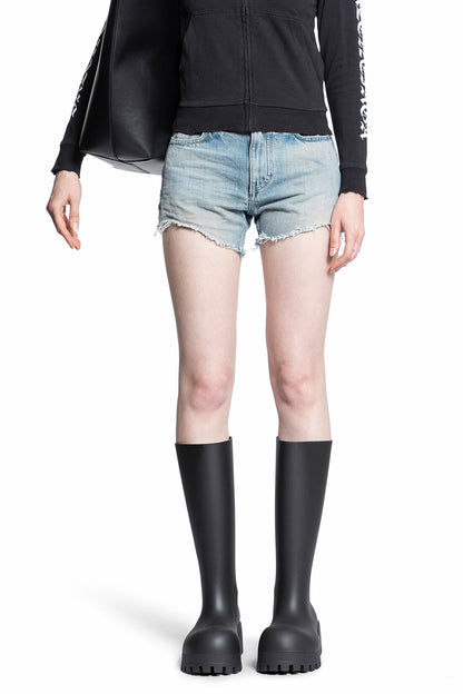 Antonioli BALENCIAGA WOMAN BLUE SHORTS