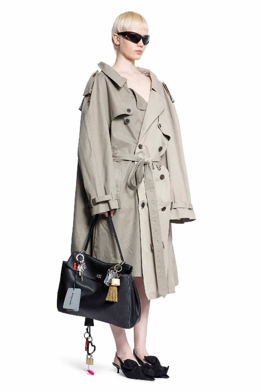 Antonioli BALENCIAGA WOMAN GREY COATS